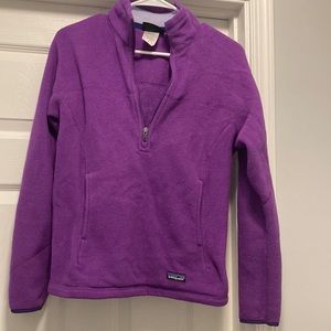 Purple Patagonia Fleece